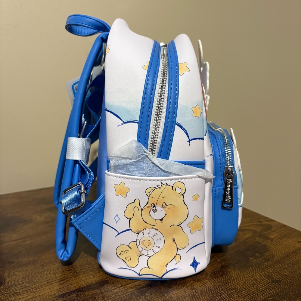 Loungefly Care Bears Rainbow Backpack - Picture 3 of 4